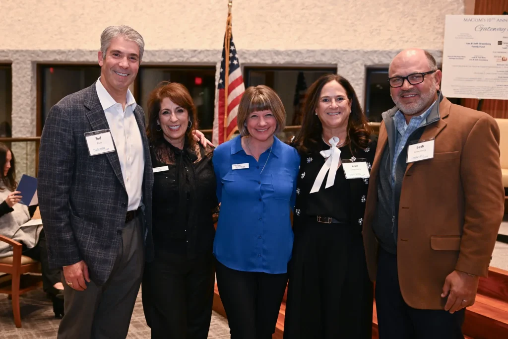Event chairs with Michelle at the 10th Anniversary celebration